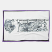 Affe um Young Gorilla Küchentuch (Horizontal)