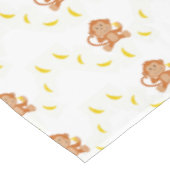 Affe und Bananen Tischdecke (Schrägansicht)