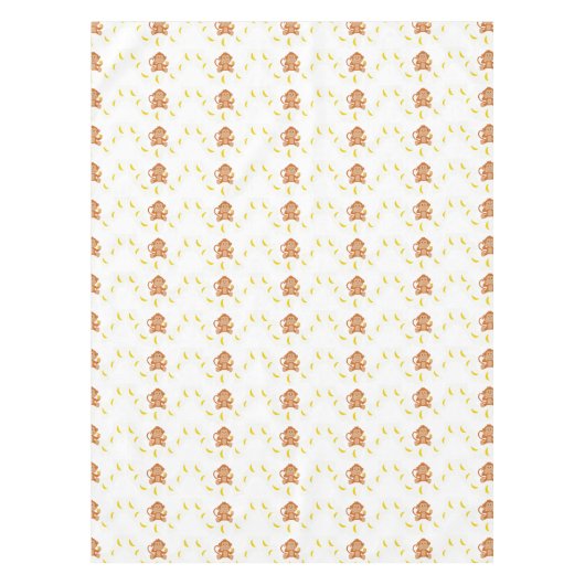 Affe und Bananen Tischdecke (Vorderseite)