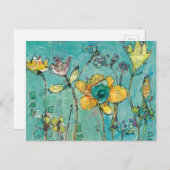 Affe und Mommy Postkarte (Vorne/Hinten)