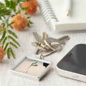 Affe und Mondreflektion Schlüsselanhänger (Seite)