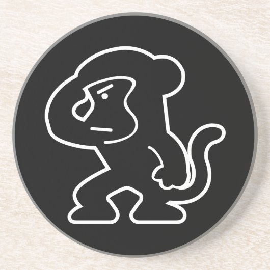 Affe Untersetzer (Vorne)