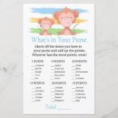 Affe Was ist in deinem Geldbörsenspiel? (Vorderseite)