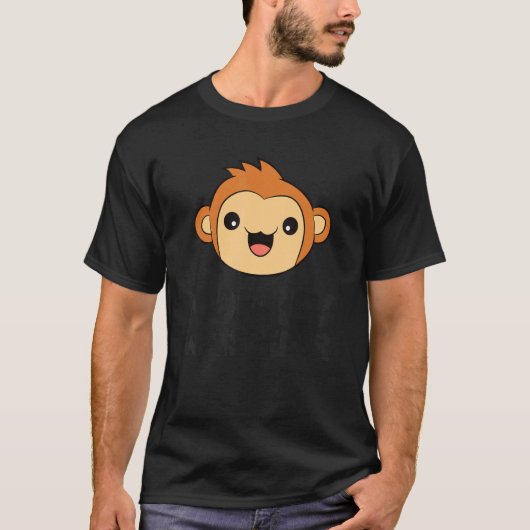 Affe Whisperer Ape Affe T-Shirt (Vorderseite)