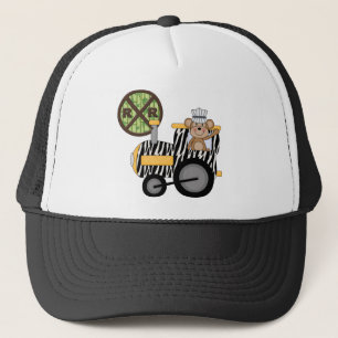 Affe-Zug-Ingenieur-T - Shirts und Geschenke Truckerkappe