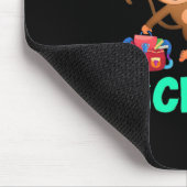 Affe zurück zur Schule Mousepad (Ecke)