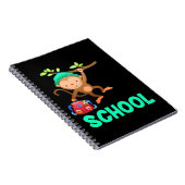 Affe zurück zur Schule Notizblock (Rechte Seite)
