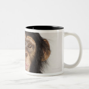 Affe Zweifarbige Tasse