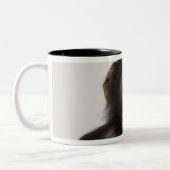 Affe Zweifarbige Tasse (Links)