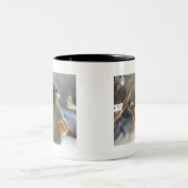 Affe Zweifarbige Tasse (Mittel)