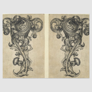 Affecorbel-Kram-Zeitschriften-Element-Blatt Seidenpapier