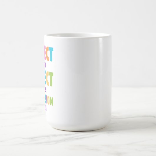 Affect vs Effect Grammar - Funny Word Nerd Geschen Kaffeetasse (Mittel)