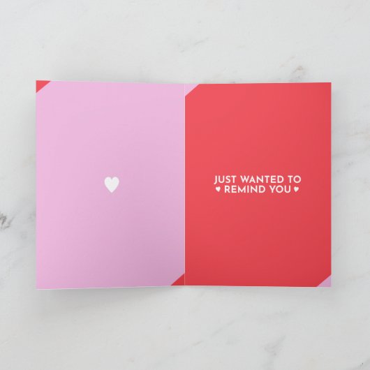 Affektive Meldung Karte (Innenseite)