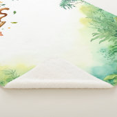 Affen Abenteuer Tummy Time Mat Sherpadecke (3/4)
