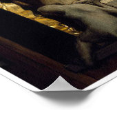 Affen als Kunstkritiker Poster (Ecke)