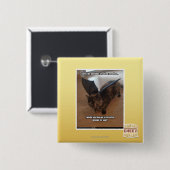 Affen auf Ferien Button (Vorne & Hinten)