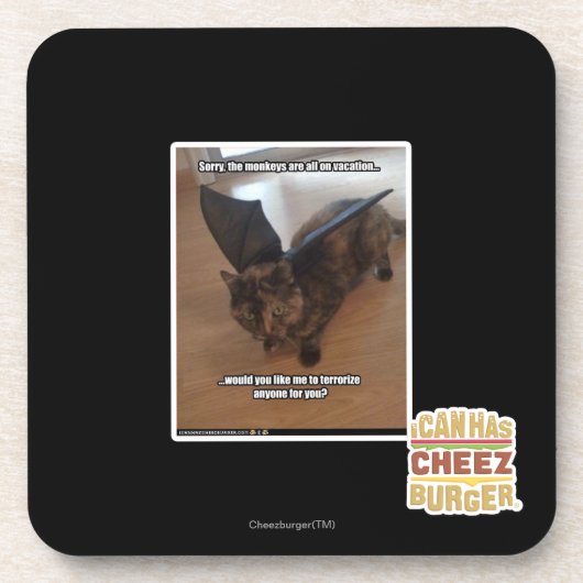 Affen auf Ferien Getränkeuntersetzer (Vorderseite)