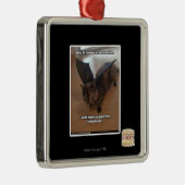 Affen auf Ferien Ornament Aus Metall (Rechts)