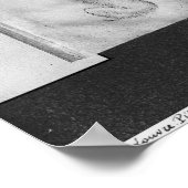 Affen aus dem Vallardi-Album Poster (Ecke)