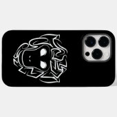 Affen aus schwarzem und weißem Stamm Case-Mate iPhone Hülle (Rückseite (Horizontal))