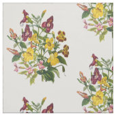 Affen-Blume Stoff (Muster)