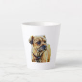 Affen Border Terrier Milchtasse (Vorderseite)