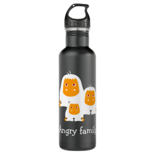 Affen der Angrasfamilie entwerfen T - Shirt Bath M Edelstahlflasche