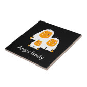 Affen der Angrasfamilie entwerfen T - Shirt Bath M Fliese (Seite)