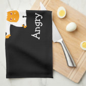 Affen der Angrasfamilie entwerfen T - Shirt Bath M Geschirrtuch (Viertel Falte)