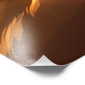 Affen-Design Fotodruck (Ecke)