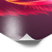 Affen-Design Fotodruck (Ecke)