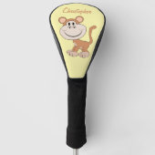 Affen-Design Golf Headcover (Vorderseite)