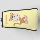 Affen-Design Golf Headcover (Vorderseite)