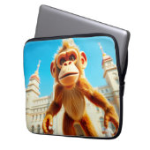 Affen-Design Laptopschutzhülle (Vorderseite Links)