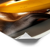 Affen-Design Poster (Ecke)