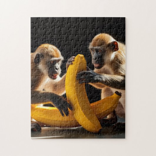 Affen-Design Puzzle (Vertikal)