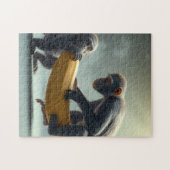 Affen-Design Puzzle (Horizontal)