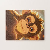 Affen-Design Puzzle (Horizontal)