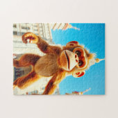 Affen-Design Puzzle (Horizontal)