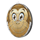 Affen-Emoji Dartscheibe (Vorderseite rechts)