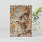 Affen - flache Einladungsgröße: 12,7 cm x 17,8 cm Einladung (Stehend Vorderseite)