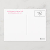 Affen für die Heilung von zwei Freunden Postkarte (Rückseite)