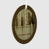 Affen - Geburtstag von der Gruppe Personalisiert Ornament (Vorderseite)