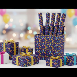 Affen-Geschäft-Muster Geschenkpapier