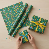 Affen-Geschäft-Muster Geschenkpapier