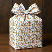 Affen-Geschäft-Muster Geschenkpapier