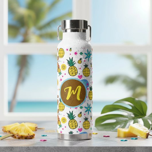 Affen-Geschäft-Muster Trinkflasche
