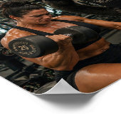 Affen-Gewichte KEVIN Poster (Ecke)
