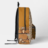 Affen Gruppe Bedruckter Rucksack (Links)
