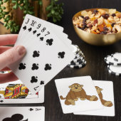 Affen Karten Spielkarten (In Situ)